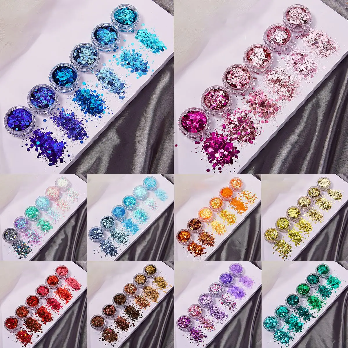 6Colors/Set Resin Sparkling Se - Resin Glitter Pack recensione e prezzo