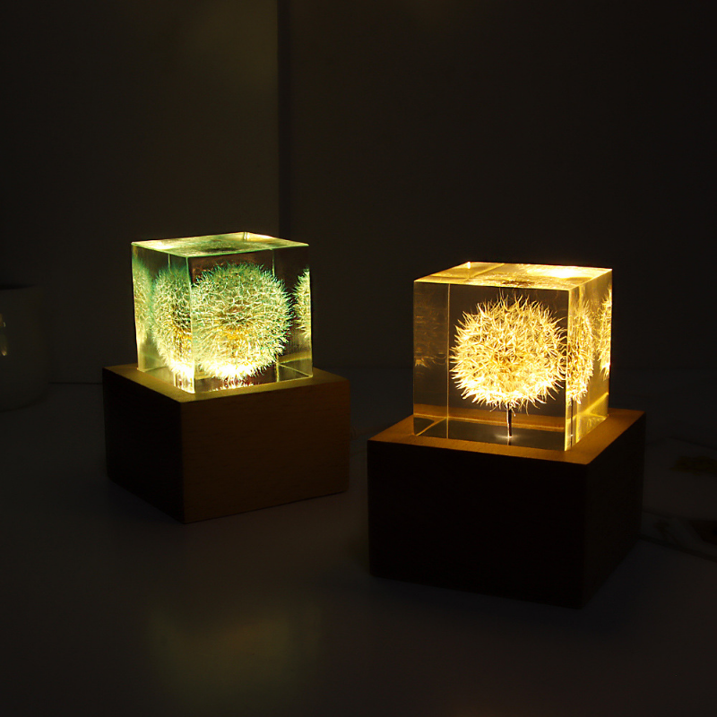 Dandelion preserved fresh flow - Flower Preservation Resin recensione e prezzo
