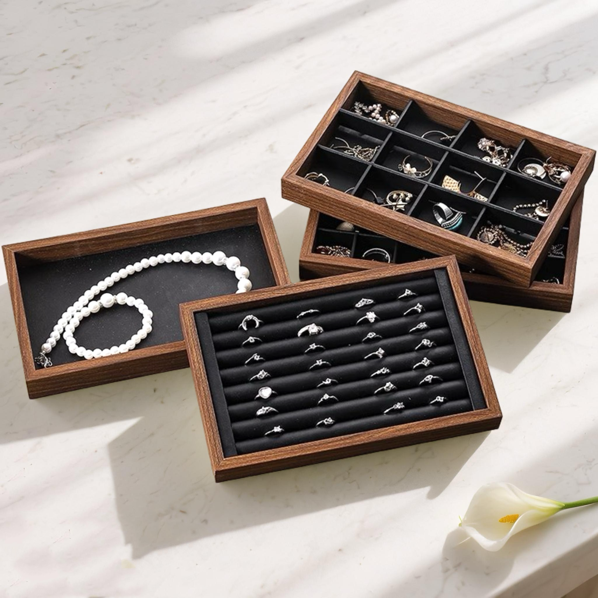 1pc Multiple Styles Jewelry Di - Wood Ring Blank recensione e prezzo