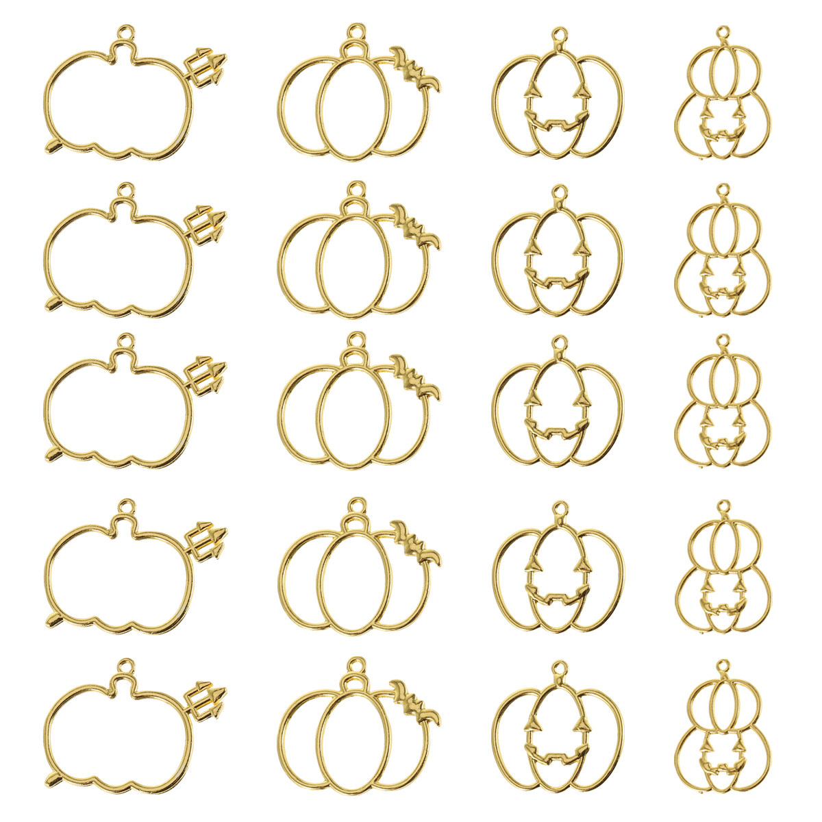 20Pcs DIY Pumpkin Resin Pendan - Resin Crafts Diy recensione e prezzo