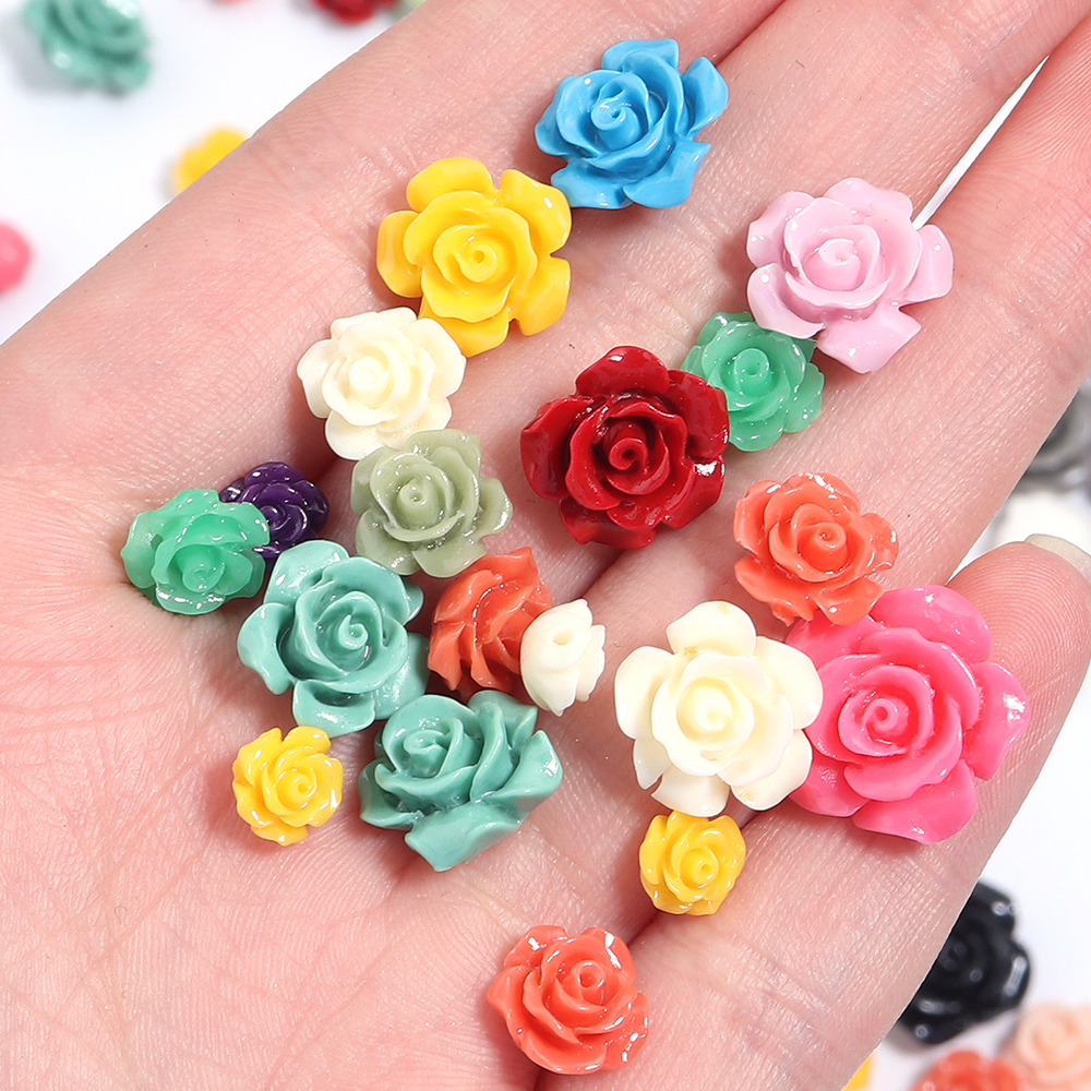 10pcs 6 8 10 12 15mm Imitation - Flower Preservation Resin recensione e prezzo