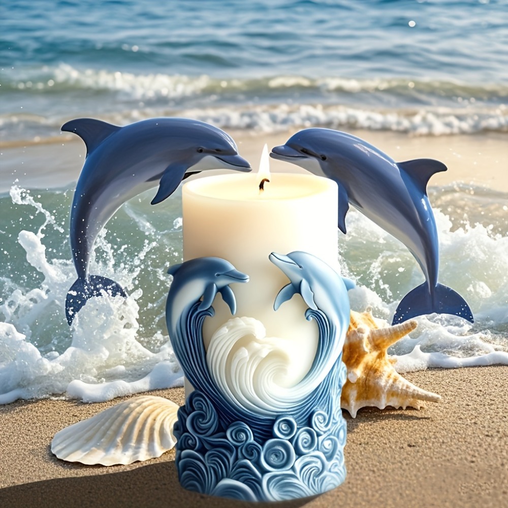 Ocean Theme Silicone Candle Mo - Resin Ocean Wave Mold recensione e prezzo