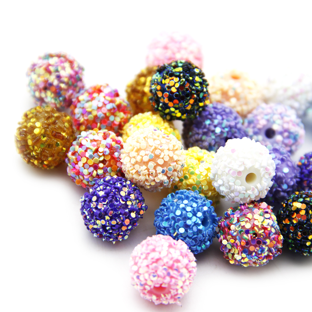 5pcs/pack Glitter Resin Beads, - Resin Glitter Pack recensione e prezzo
