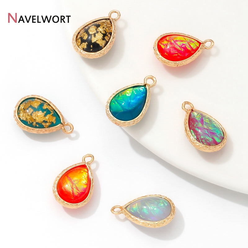 18K Gold Plated Brass With Res - Resin Craft Projects recensione e prezzo