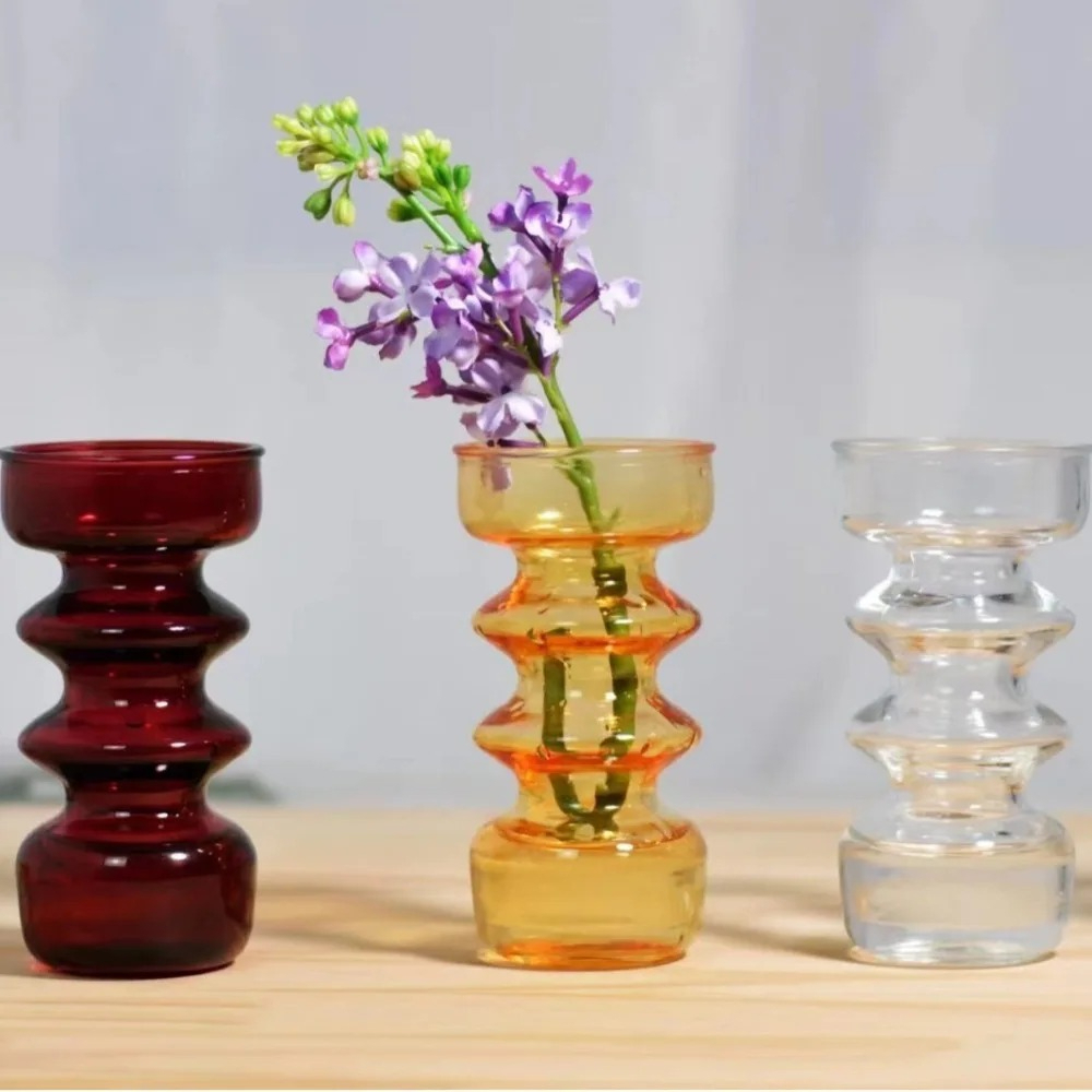 Colorful Vases Glass Ornaments - Dried Flower Bulk recensione e prezzo