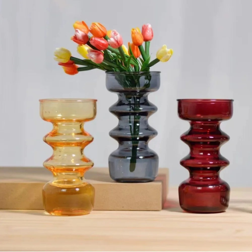 Colorful Vases Glass Ornaments - Dried Flower Bulk recensione e prezzo