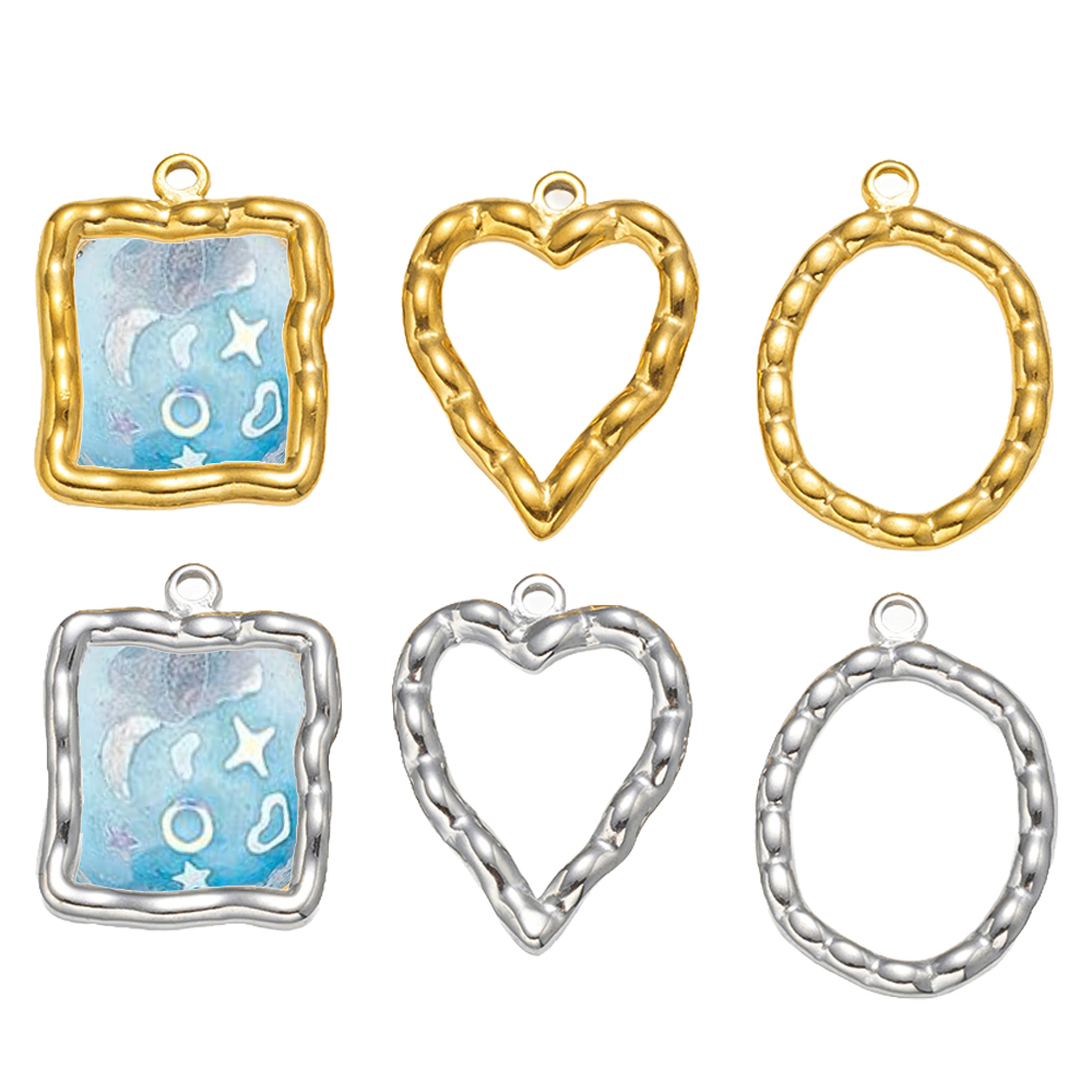5pcs Stainless Steel Heart Rou - Resin Craft Projects recensione e prezzo
