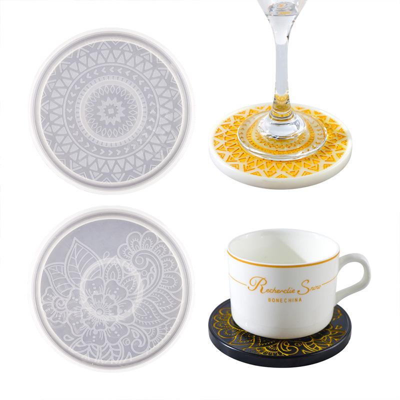 Flower Coaster Silicone Mold E - Coaster Mold Round recensione e prezzo