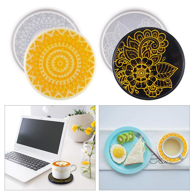 Flower Coaster Silicone Mold E - Coaster Mold Round recensione e prezzo