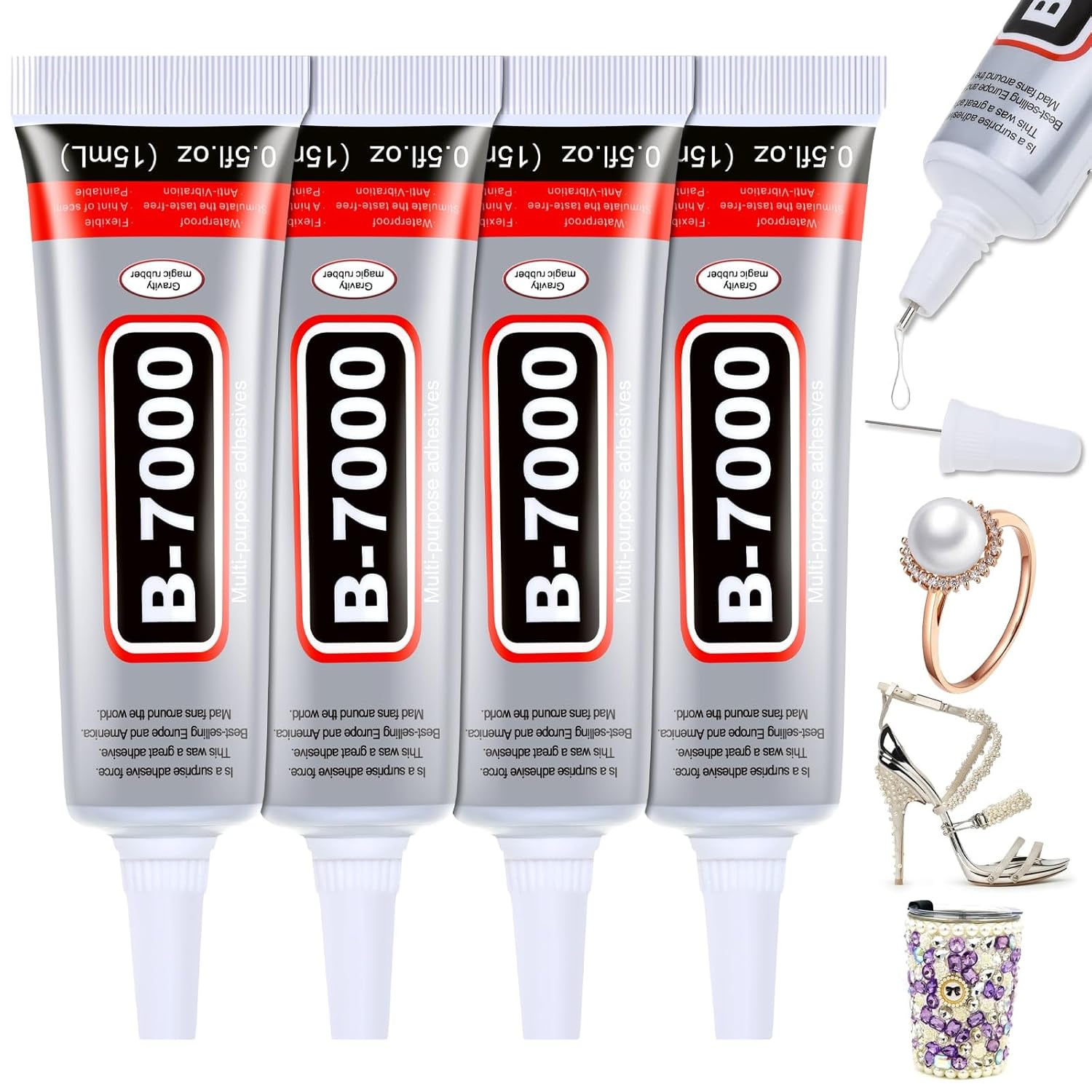 1-10Pcs B-7000 Super Glue Lool - Resin Craft Material recensione e prezzo