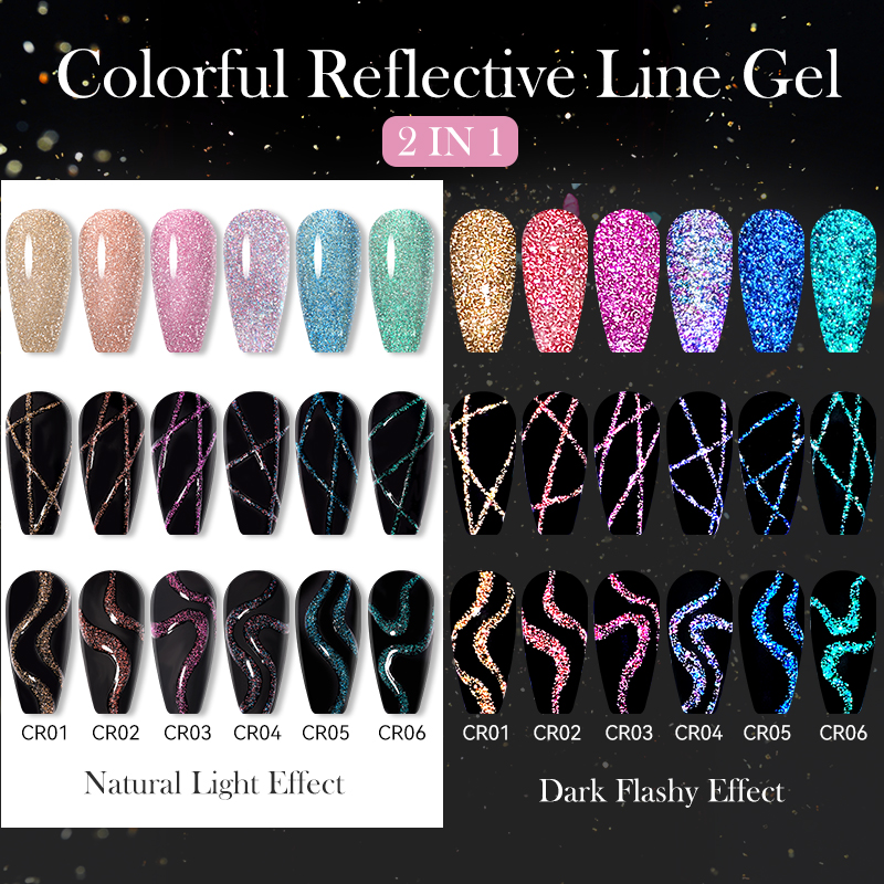 LILYCUTE 6Pcs/Set 5ml Reflecti - Resin Glitter Pack recensione e prezzo