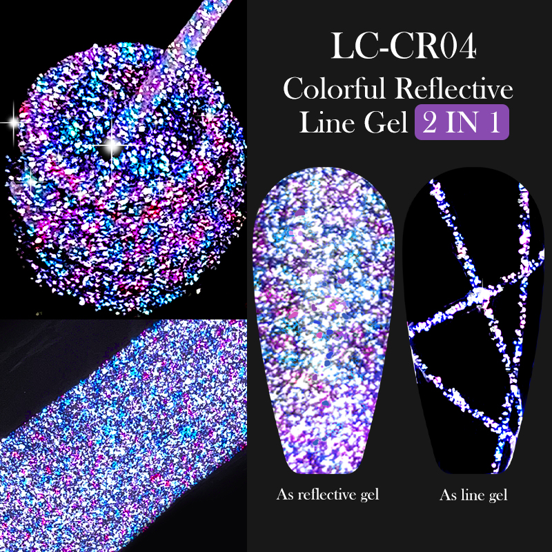 LILYCUTE 6Pcs/Set 5ml Reflecti - Resin Glitter Pack recensione e prezzo