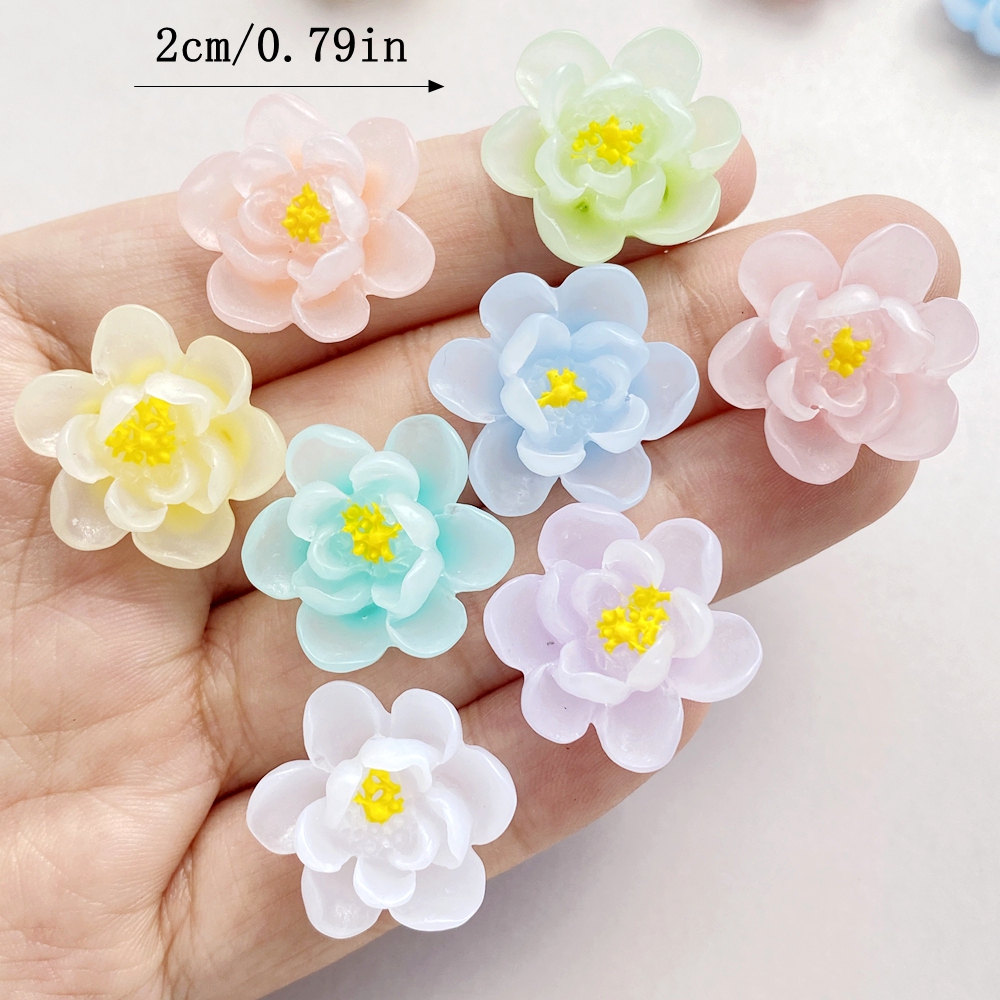 10Pcs New Cute Cartoon Flower  - Flower Preservation Resin recensione e prezzo