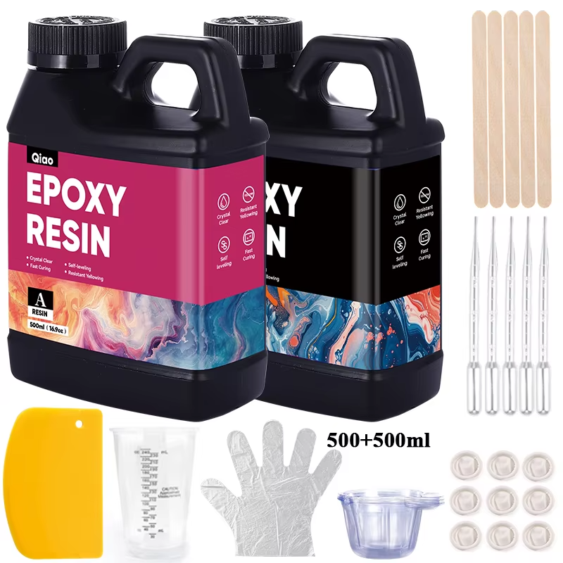 500ml 1000ml Easy Mixing Epoxy - Epoxy Uv Resin Kit recensione e prezzo