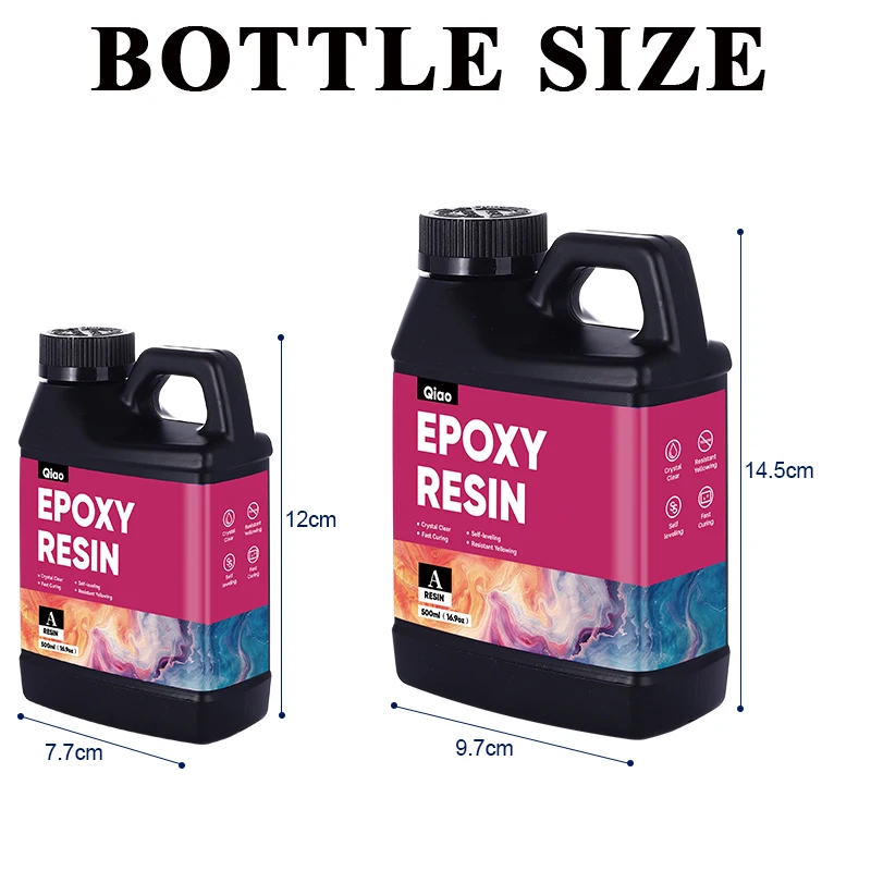 500ml 1000ml Easy Mixing Epoxy - Epoxy Uv Resin Kit recensione e prezzo