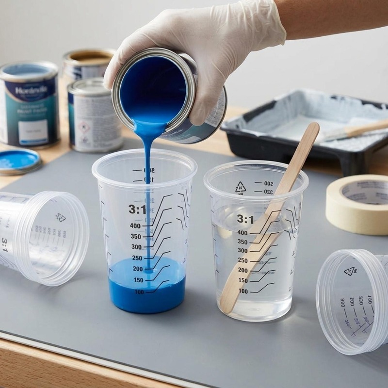Transparent Plastic Measuring  - Mixing Cup Silicone recensione e prezzo