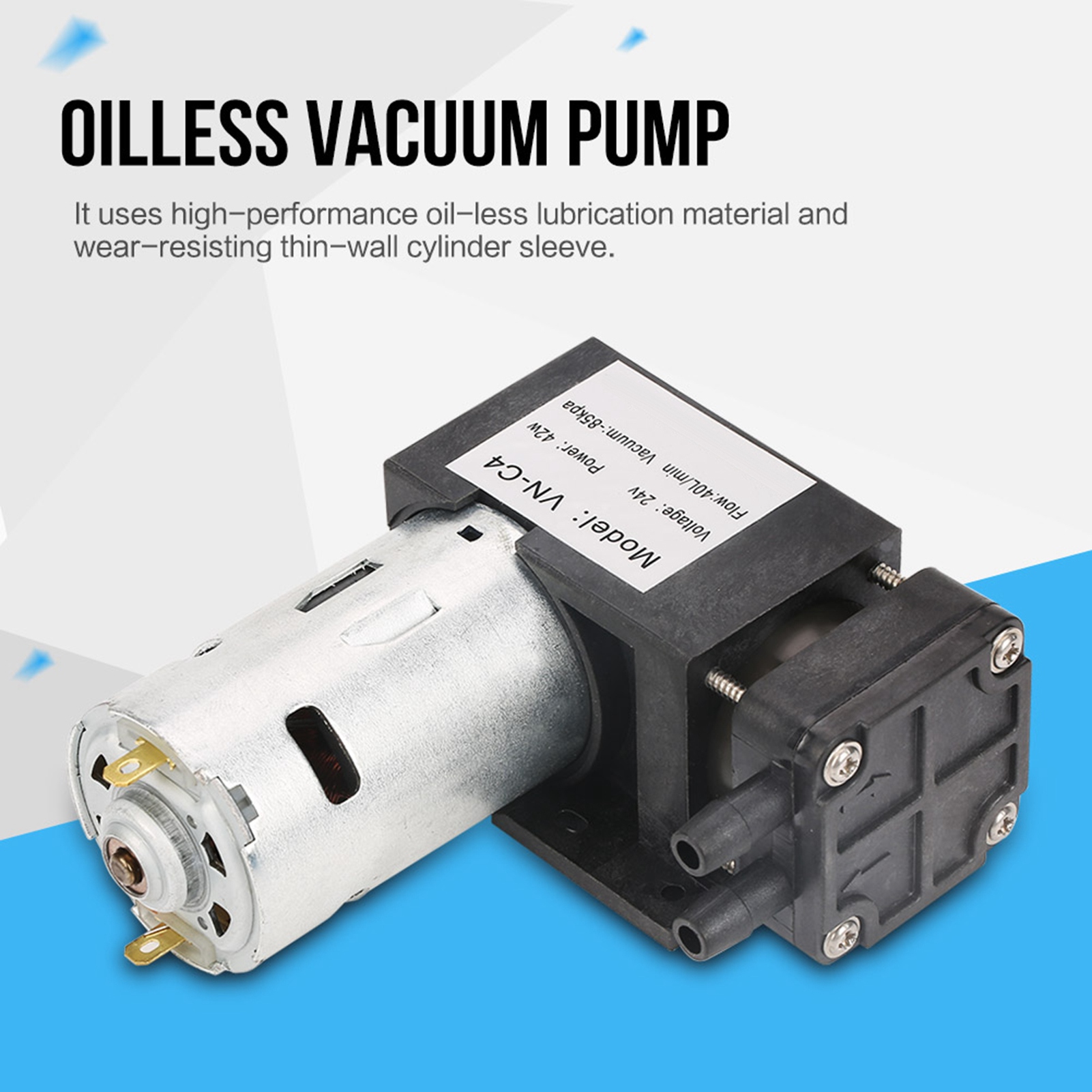 DC24V Mini Small Oilless Vacuu - Vacuum Chamber Small recensione e prezzo
