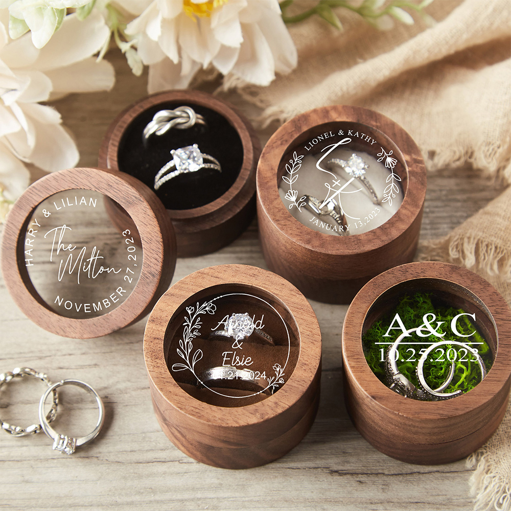 Personalized Wooden Wedding Ri - Wood Ring Blank recensione e prezzo