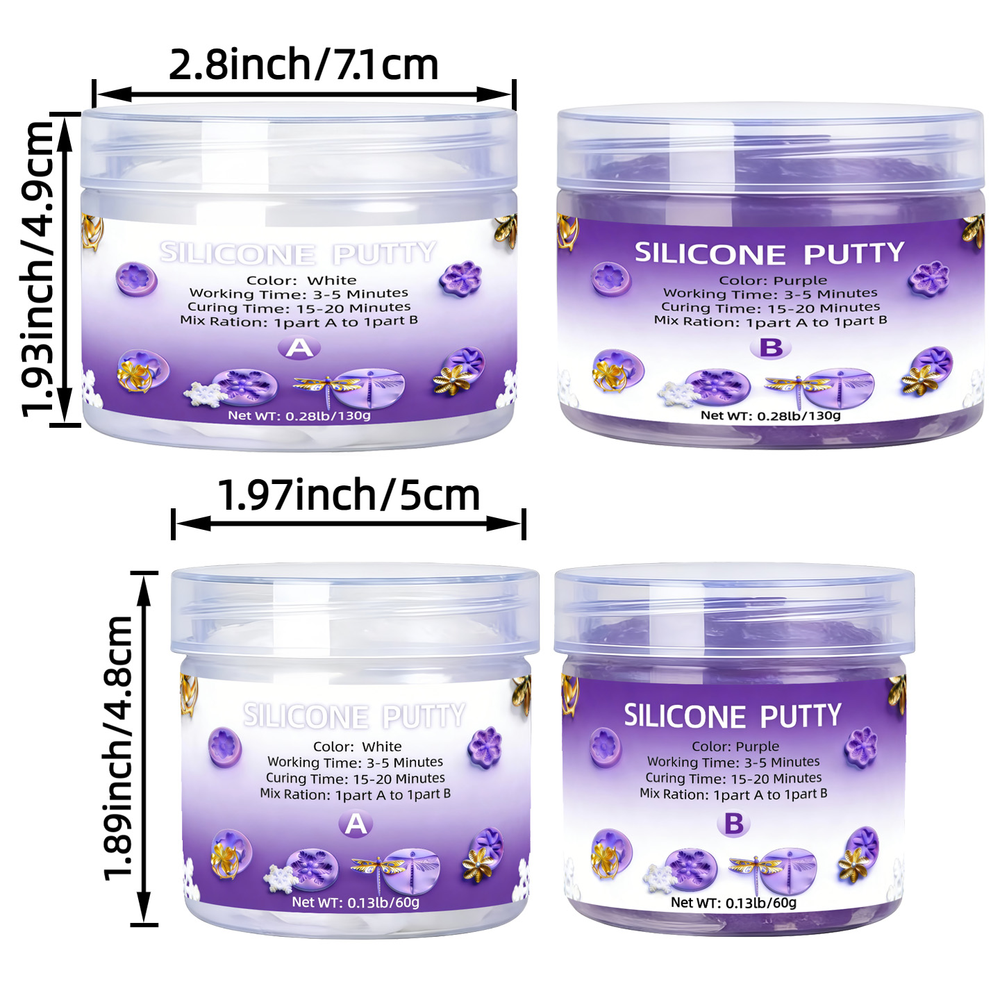 Silicone Putty - Flexible Sili - Resin Craft Kit recensione e prezzo