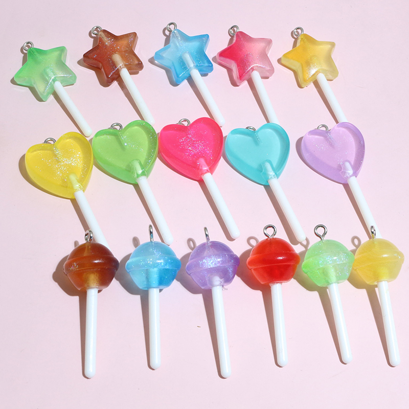 10pcs Mixed Colors Resin Cute  - Resin Craft Projects recensione e prezzo