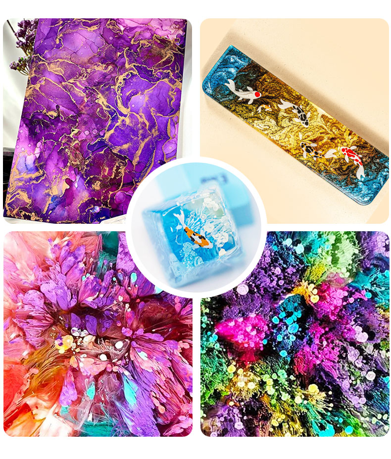 10ml Alcohol Ink Art Epoxy Res - Resin Dye Alcohol recensione e prezzo