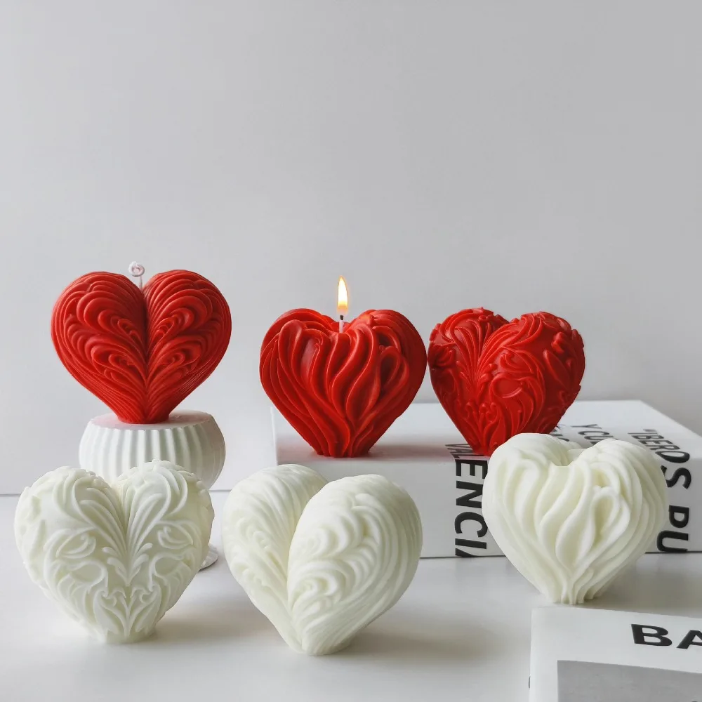 Romantic Heart Silicone Candle - Resin Ocean Wave Mold recensione e prezzo