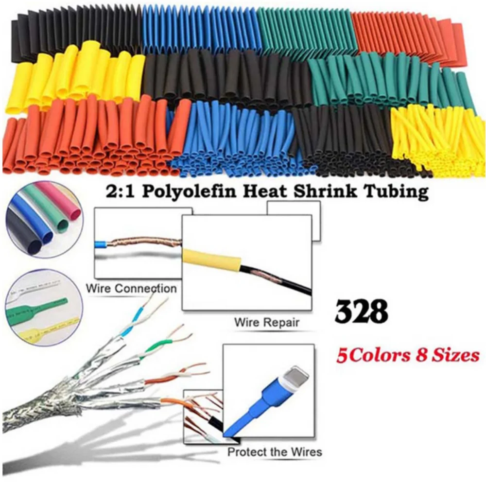 580/530/127PCS Heat Shrink Tub - Heat Gun Small recensione e prezzo