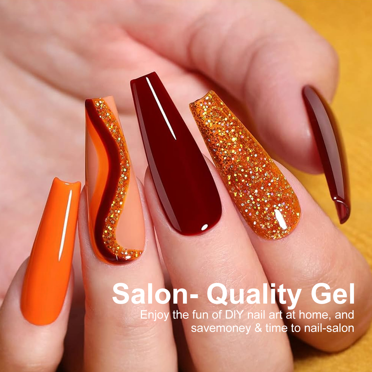 LIMEGIRL 18 PCS Gel Nail Polis - Resin Glitter Pack recensione e prezzo