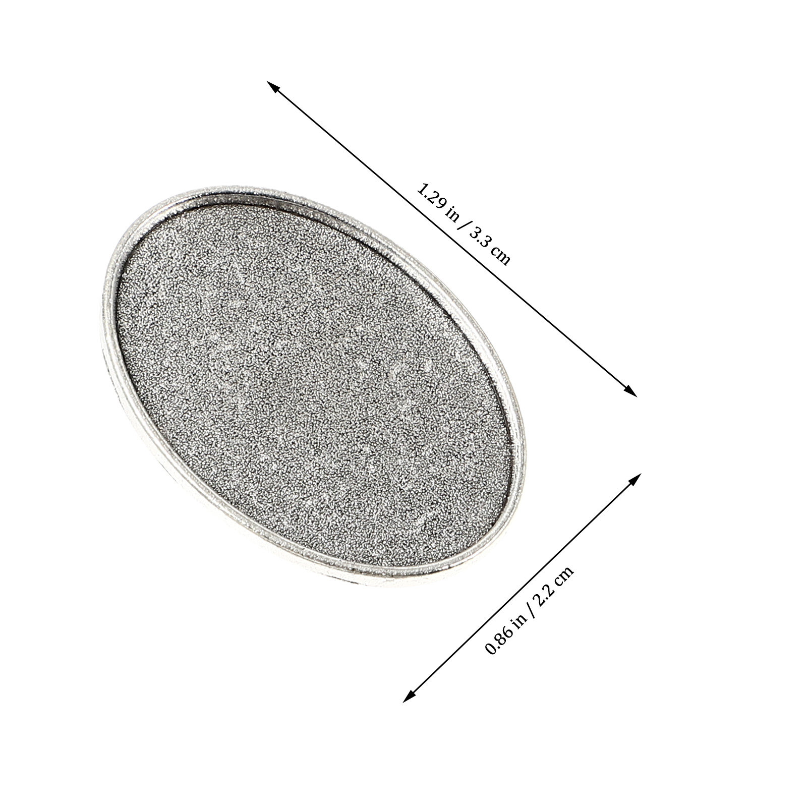 5Pcs 25Mm Elegant Alloy Brooch - Resin Crafts Diy recensione e prezzo