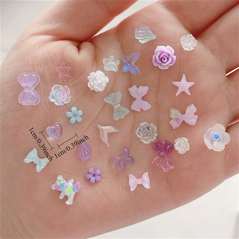 50pcs/pack Luminous Light Resi - Resin Glitter Pack recensione e prezzo