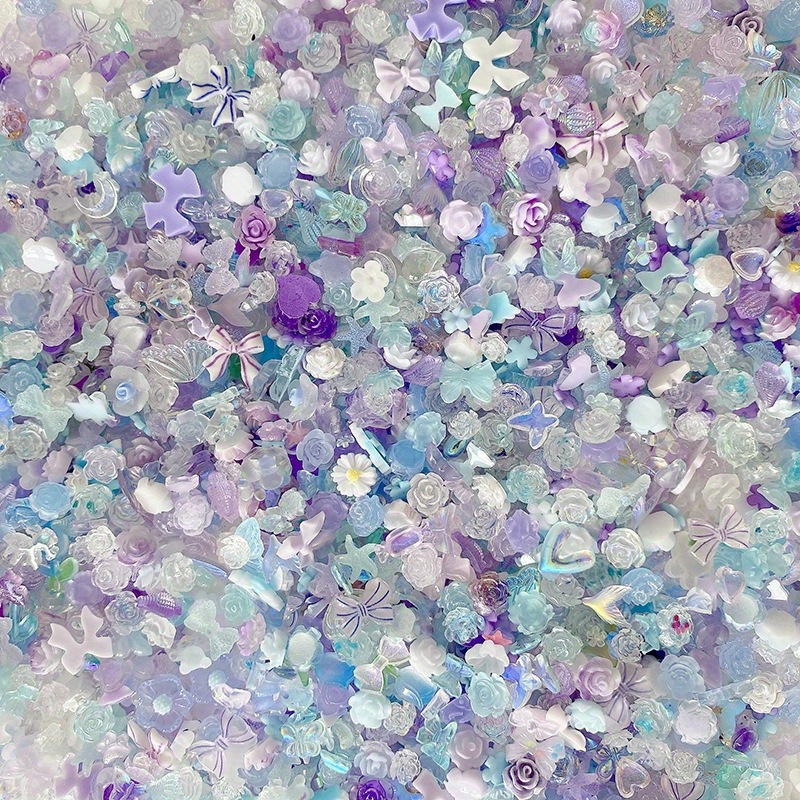 50pcs/pack Luminous Light Resi - Resin Glitter Pack recensione e prezzo
