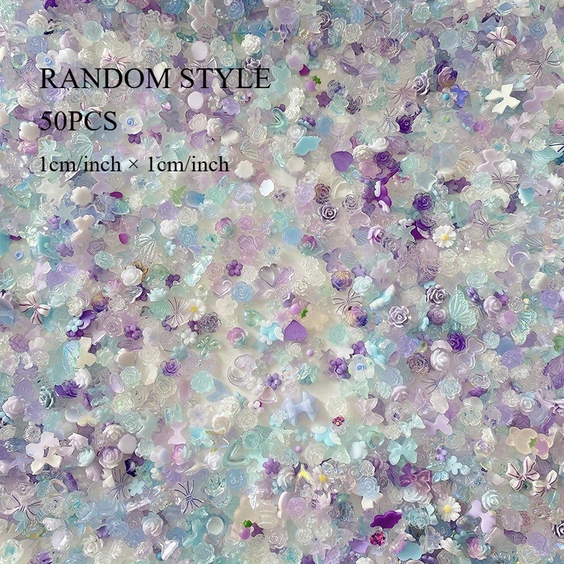 50pcs/pack Luminous Light Resi - Resin Glitter Pack recensione e prezzo