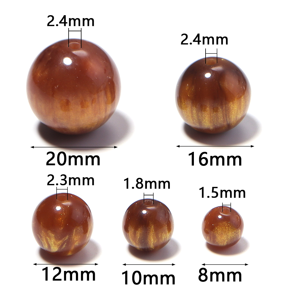 5-30pcs/lot 8-20mm Gilding Res - Resin Craft Projects recensione e prezzo