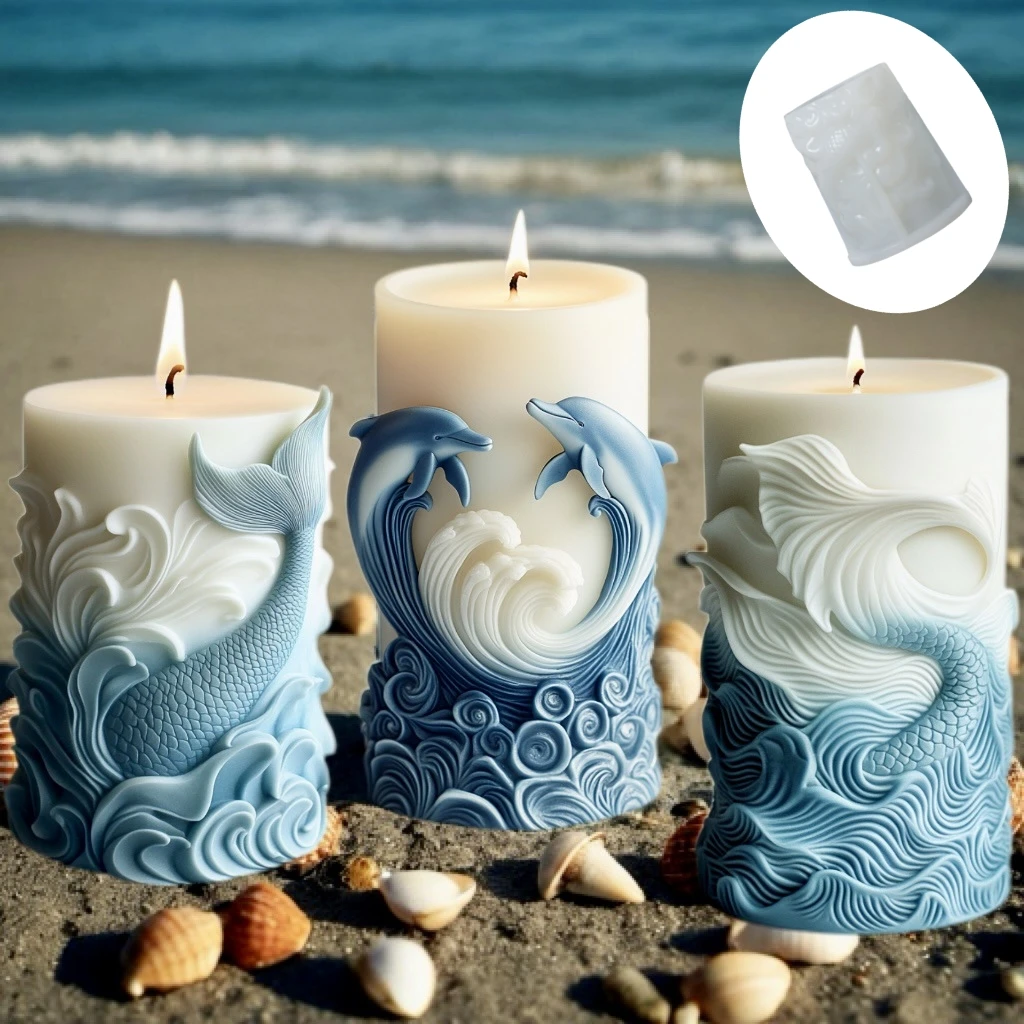 2024 ocean wave foam cylindric - Resin Ocean Wave Mold recensione e prezzo