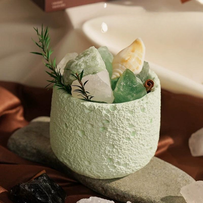 Creative Round Concrete Flower - Coaster Mold Round recensione e prezzo