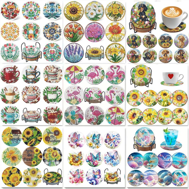 8-piece set/Diamond painting c - Resin Craft Kit recensione e prezzo