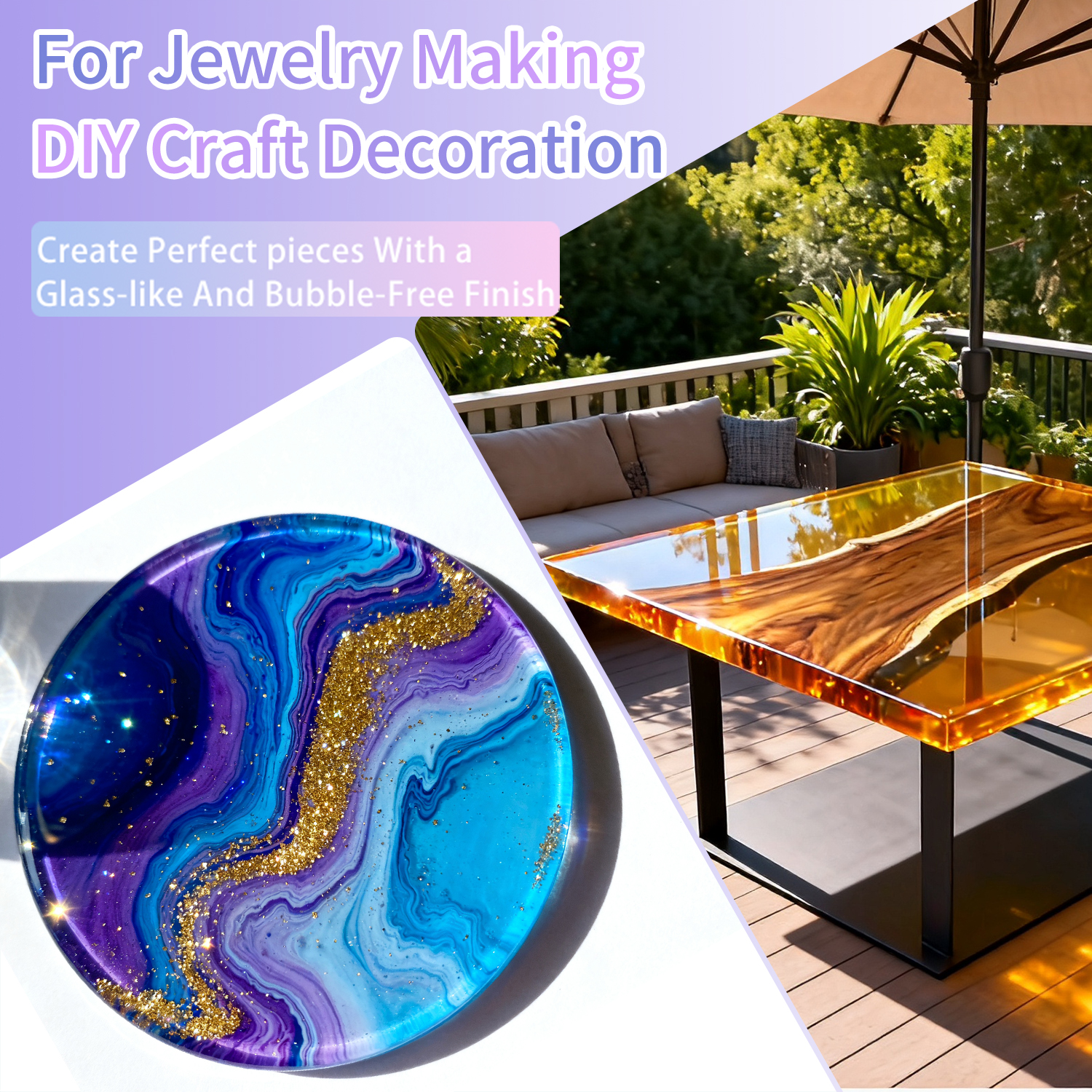 200g UV Resin Crystal Clear Ha - Epoxy Uv Resin Kit recensione e prezzo