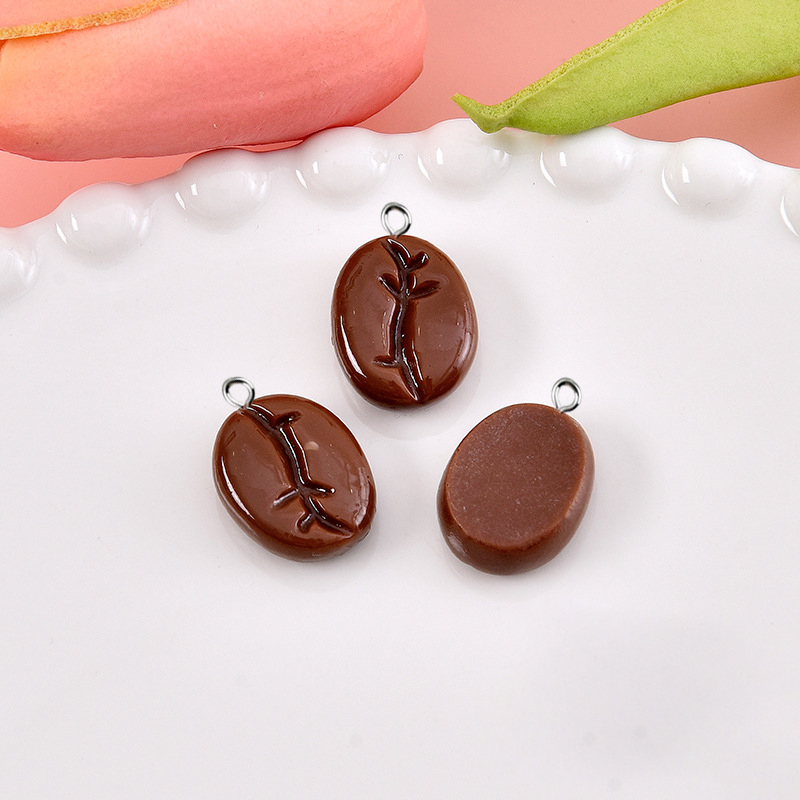 10pcs Coffee Beans Resin Penda - Resin Craft Projects recensione e prezzo