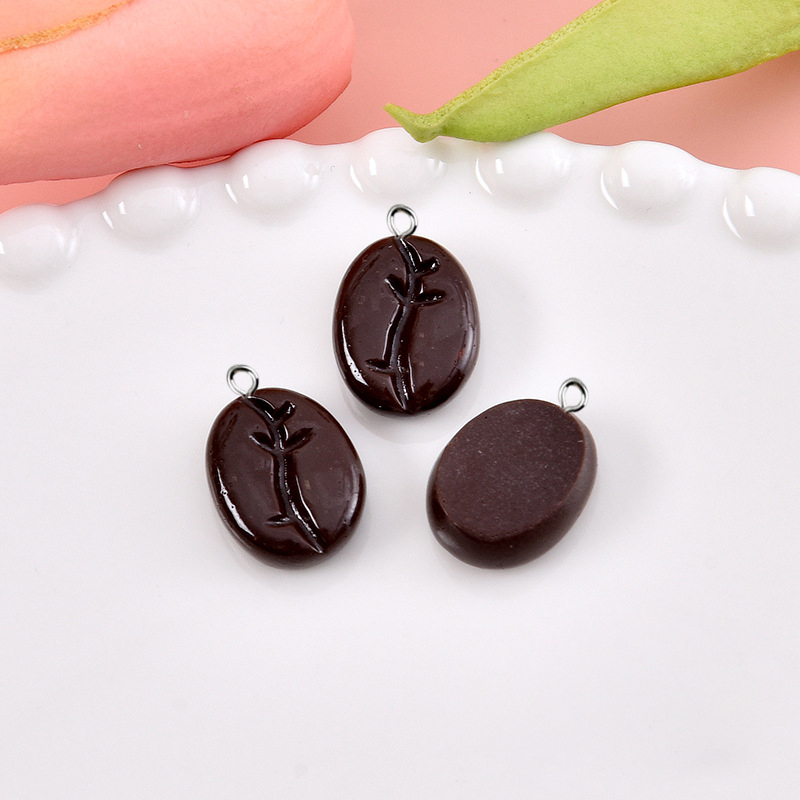 10pcs Coffee Beans Resin Penda - Resin Craft Projects recensione e prezzo