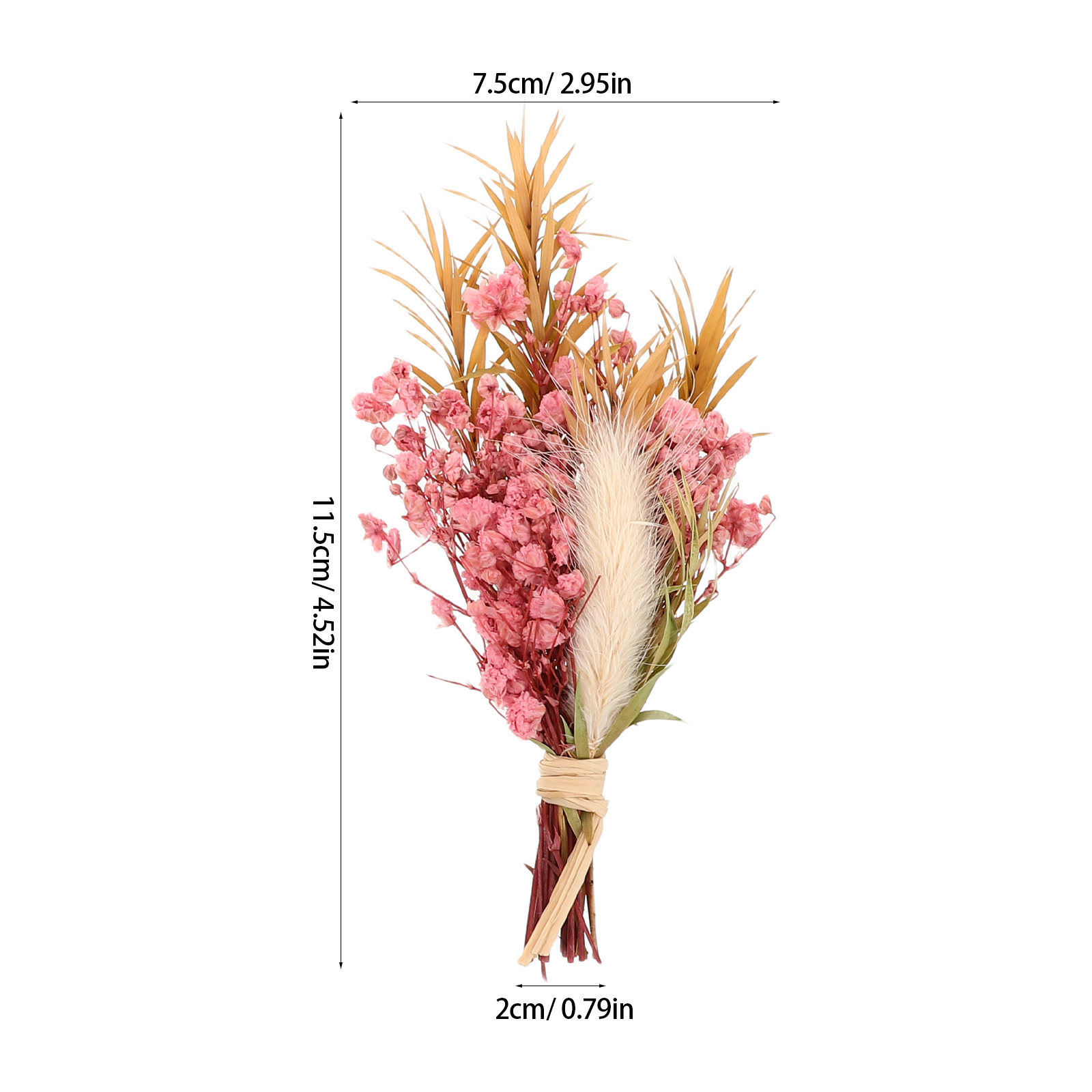 3Pcs Mini Dried Floral Bouquet - Dried Flower Bulk recensione e prezzo
