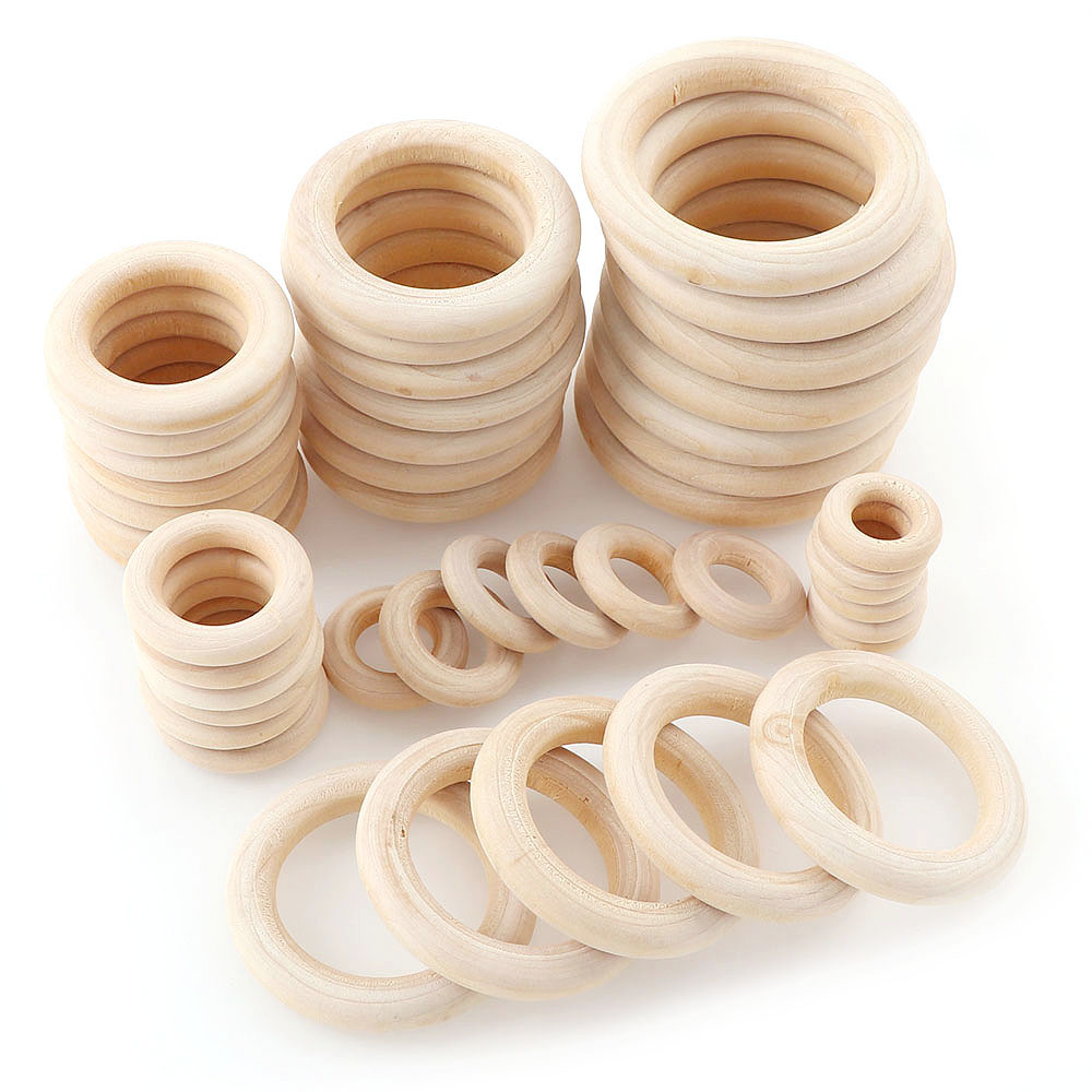 Unfinished Wooden Rings 20-60m - Wood Ring Blank recensione e prezzo