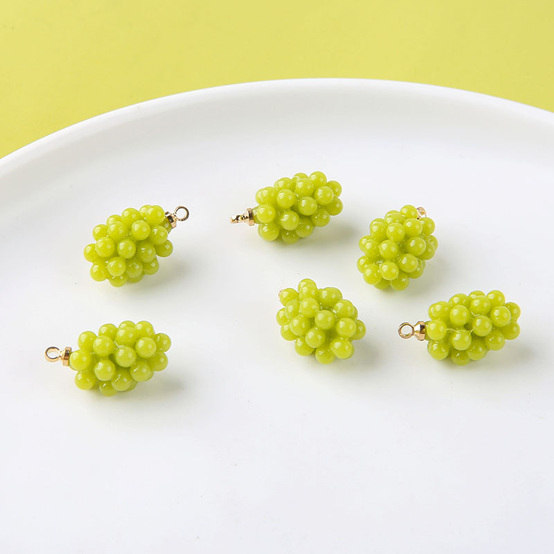 6pcs Cute Little Grapes Resin  - Resin Craft Projects recensione e prezzo