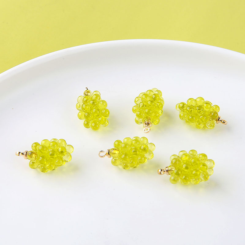 6pcs Cute Little Grapes Resin  - Resin Craft Projects recensione e prezzo