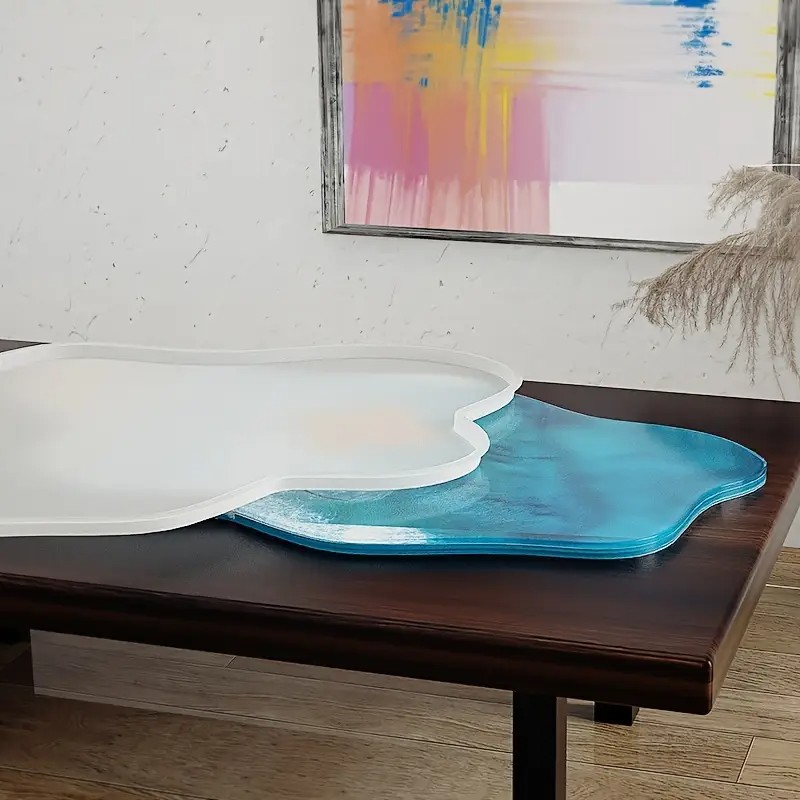 Large 61cm Irregular tray epox - Resin Ocean Wave Mold recensione e prezzo