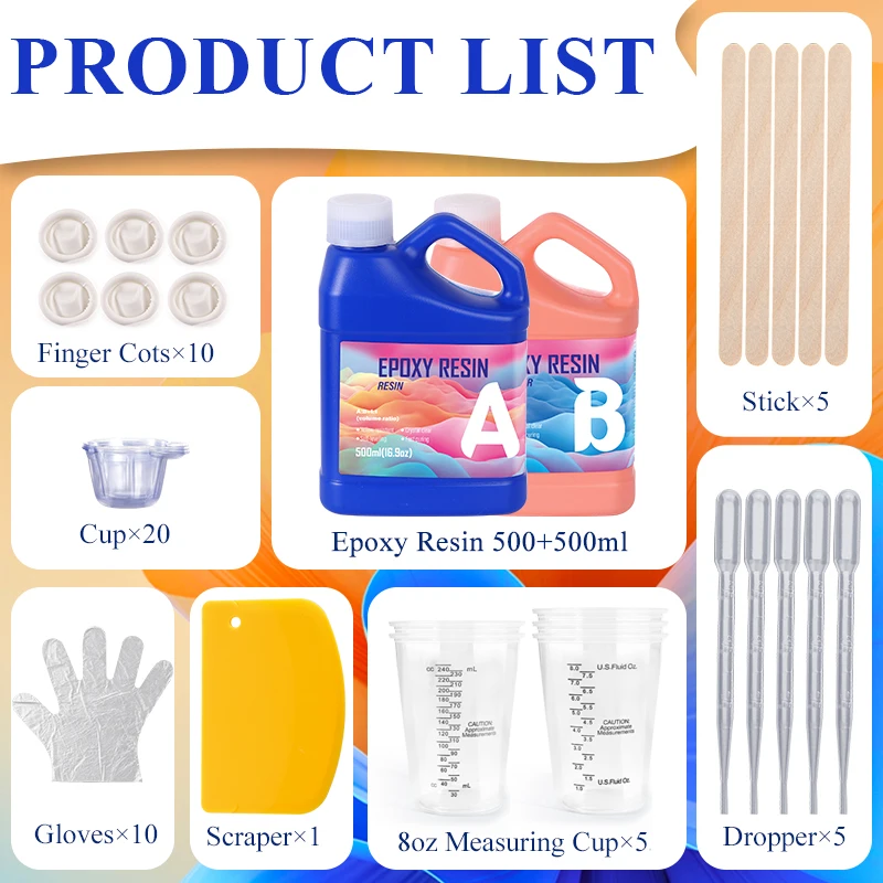 Easy Mixing Epoxy Resin Kit Cr - Epoxy Uv Resin Kit recensione e prezzo