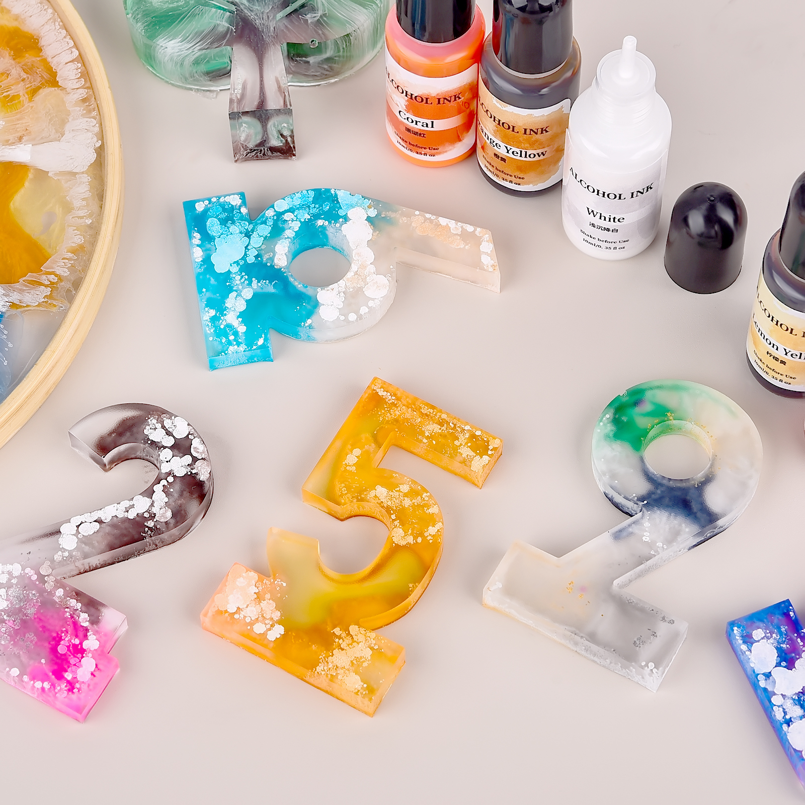 1set Art Ink Alcohol Epoxy Res - Resin Dye Alcohol recensione e prezzo