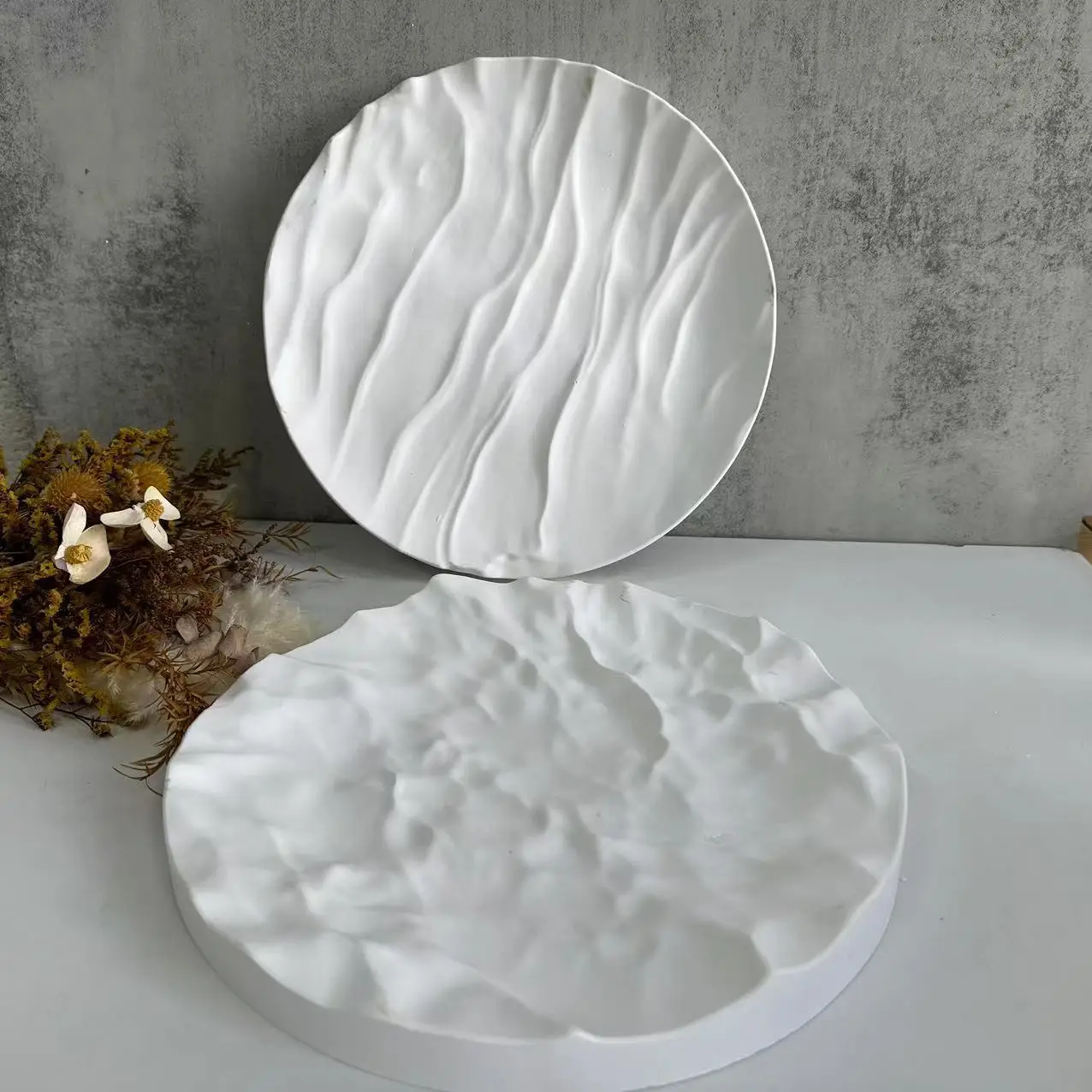 Irregular Ocean Waves Large Ro - Coaster Mold Round recensione e prezzo