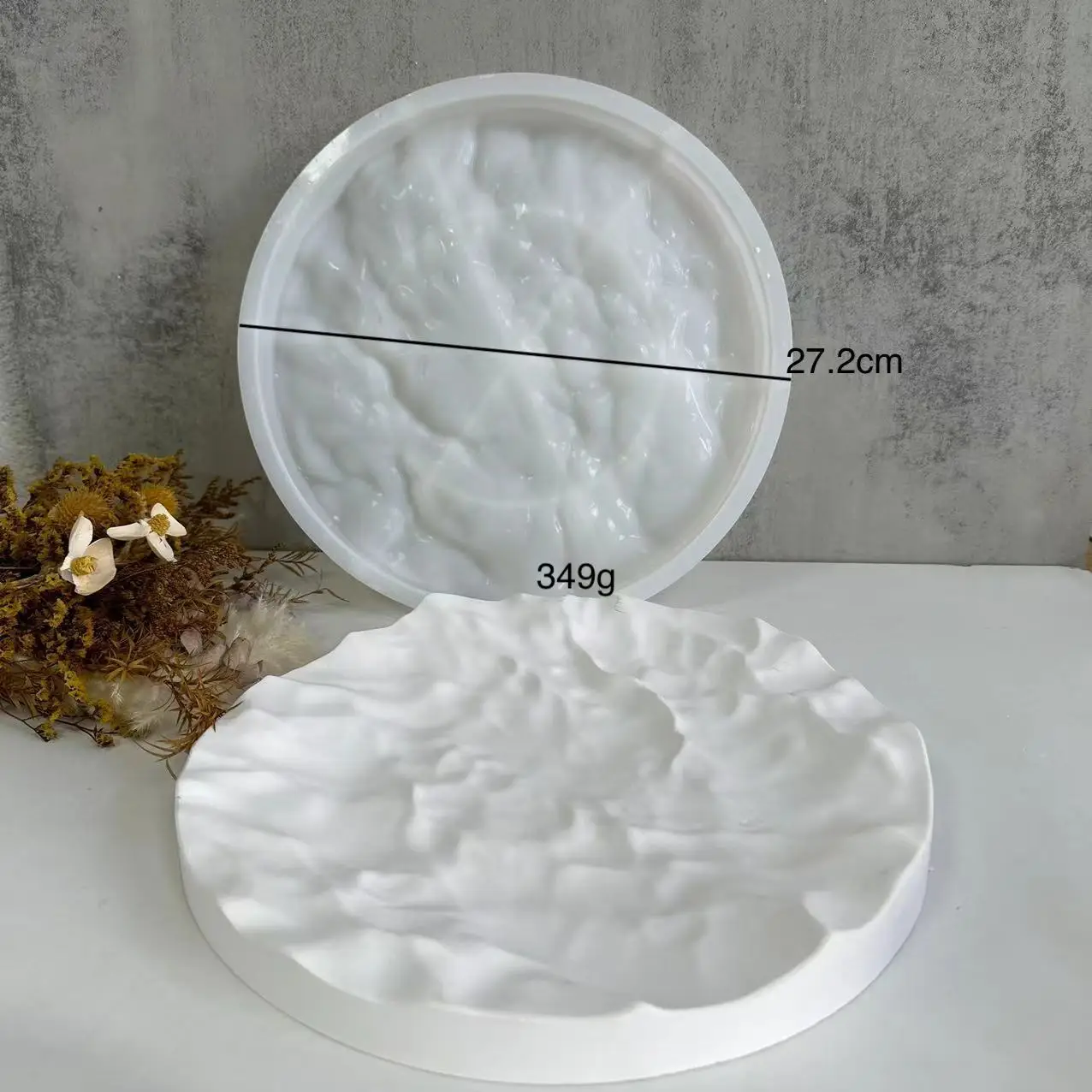 Irregular Ocean Waves Large Ro - Coaster Mold Round recensione e prezzo