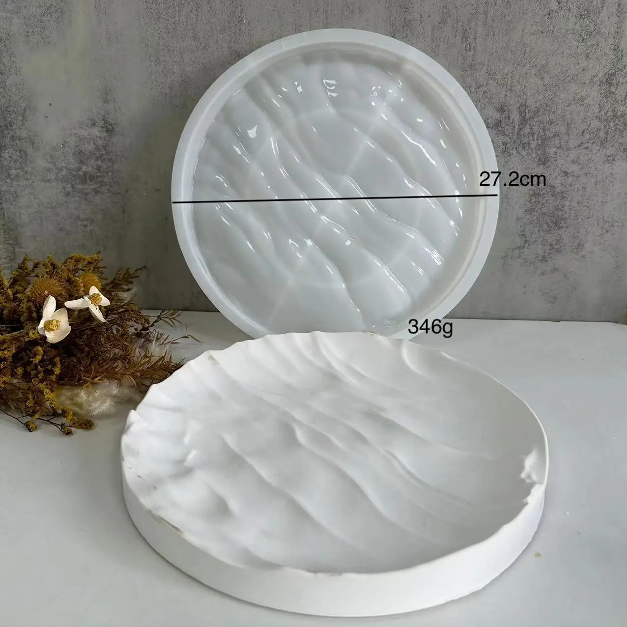 Irregular Ocean Waves Large Ro - Coaster Mold Round recensione e prezzo