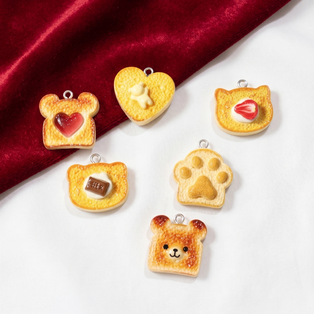 10pcs Resin Plastic Bread Pend - Resin Crafts Diy recensione e prezzo